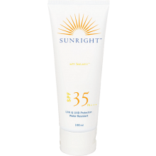 Сонцезахисний крем SunRight SPF35 UVA & UVB Protection (100 мл)